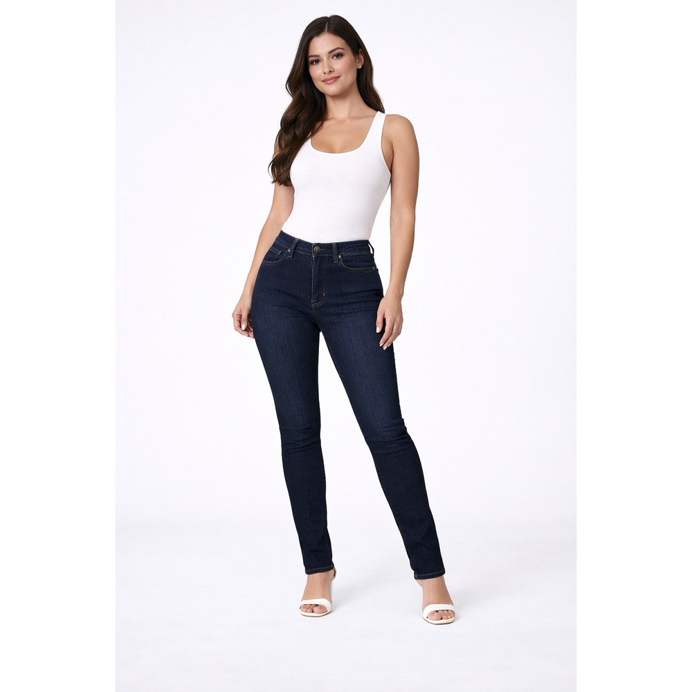WE THE FREE 27 High Rise Skinny Jeans‎ Dark Wash Stretch